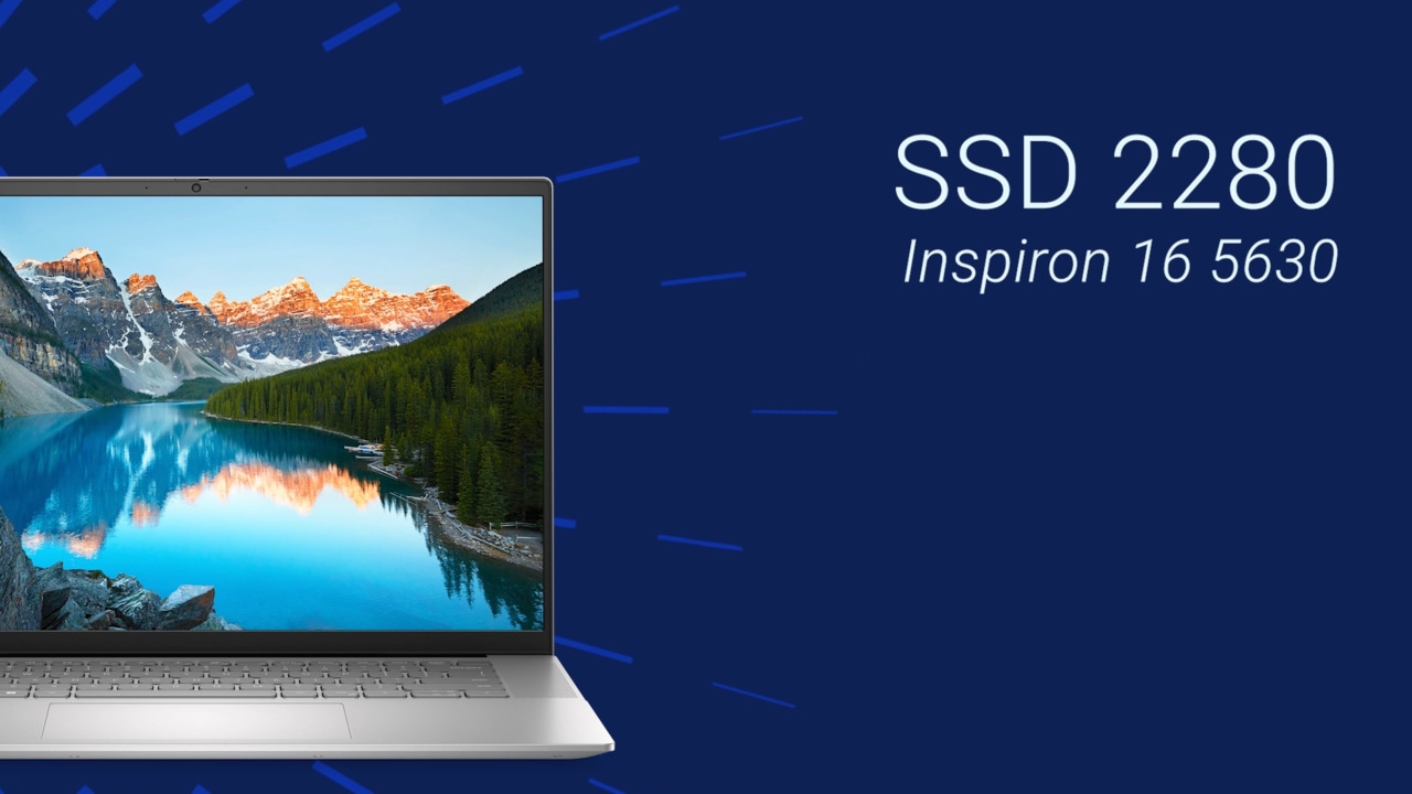 How to Replace the SSD 2280 on Inspiron 16 5630