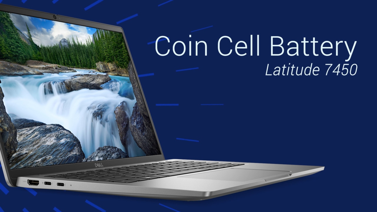 How to Replace Coin Cell Battery on Latitude 7450
