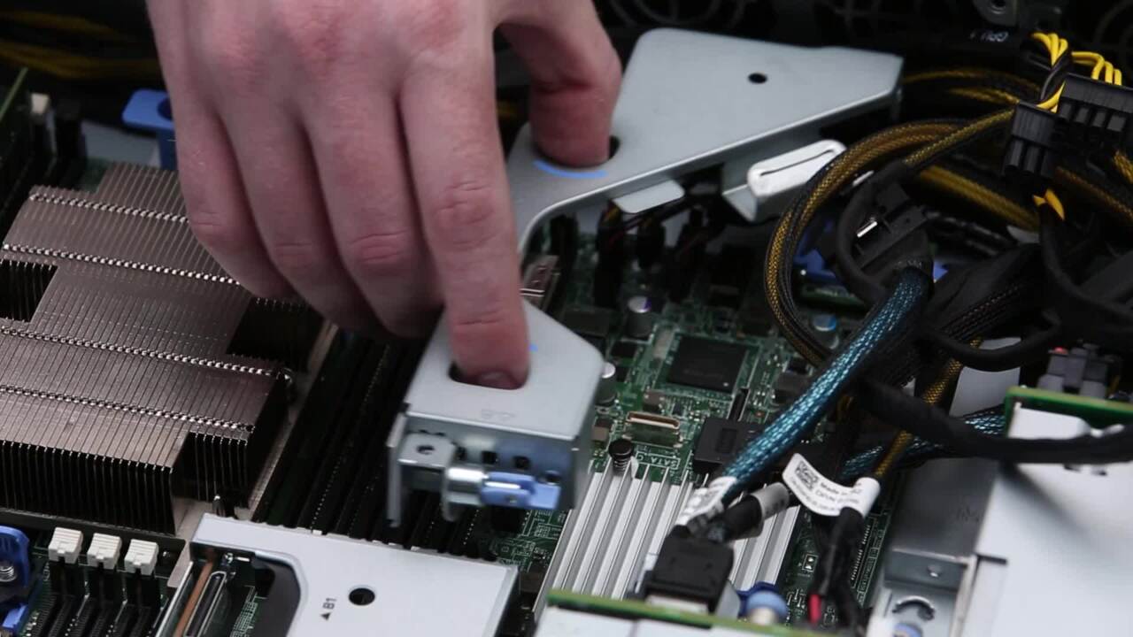 Installation d’une carte de montage NVMe sur un serveur PowerEdge XE2420