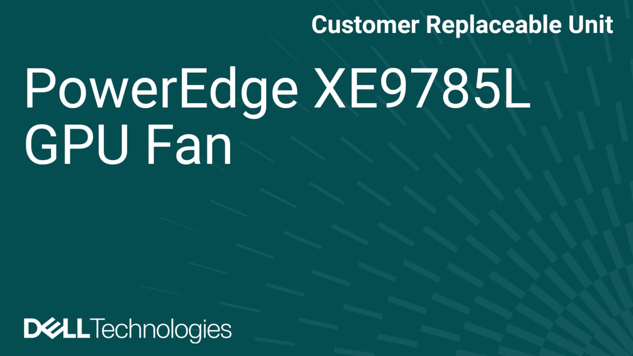 Comment remplacer le ventilateur du processeur graphique dans XE9785L