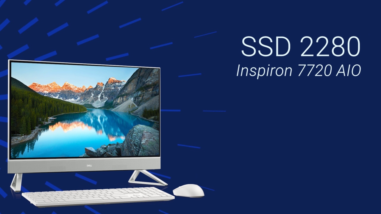 How to Replace SSD 2280 on Inspiron 7720 AIO