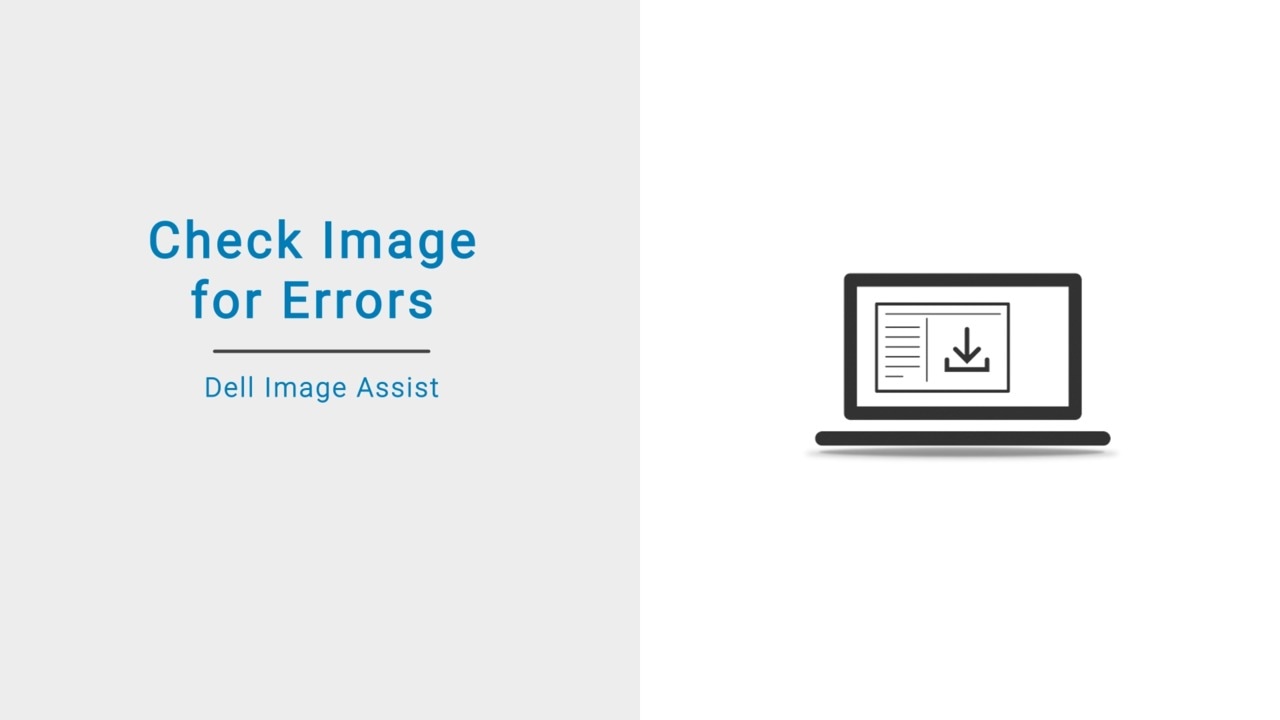How to check an image for errors