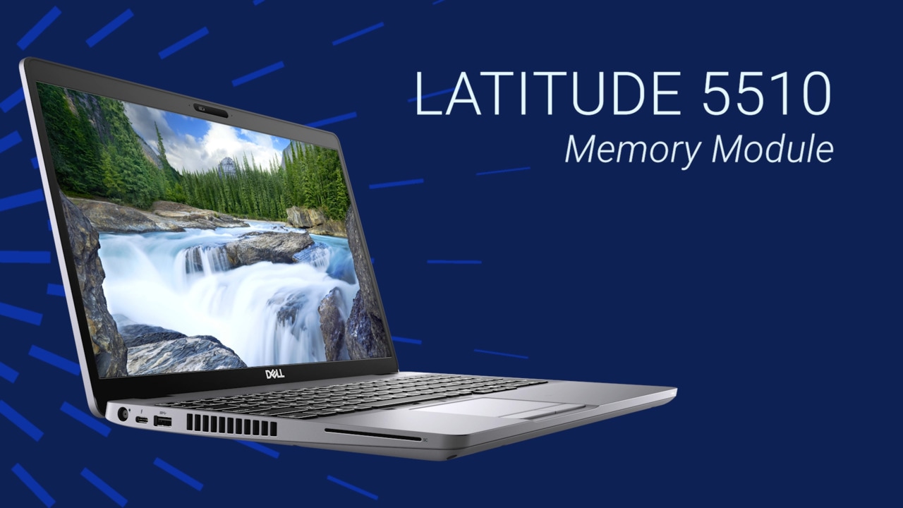 How to replace Memory Module on Latitude 5510