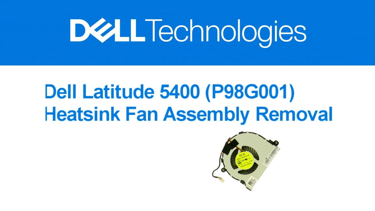 How to replace a Heatsink for Latitude 5400