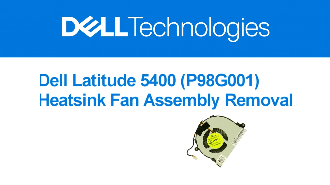 How to replace a Heatsink for Latitude 5400 