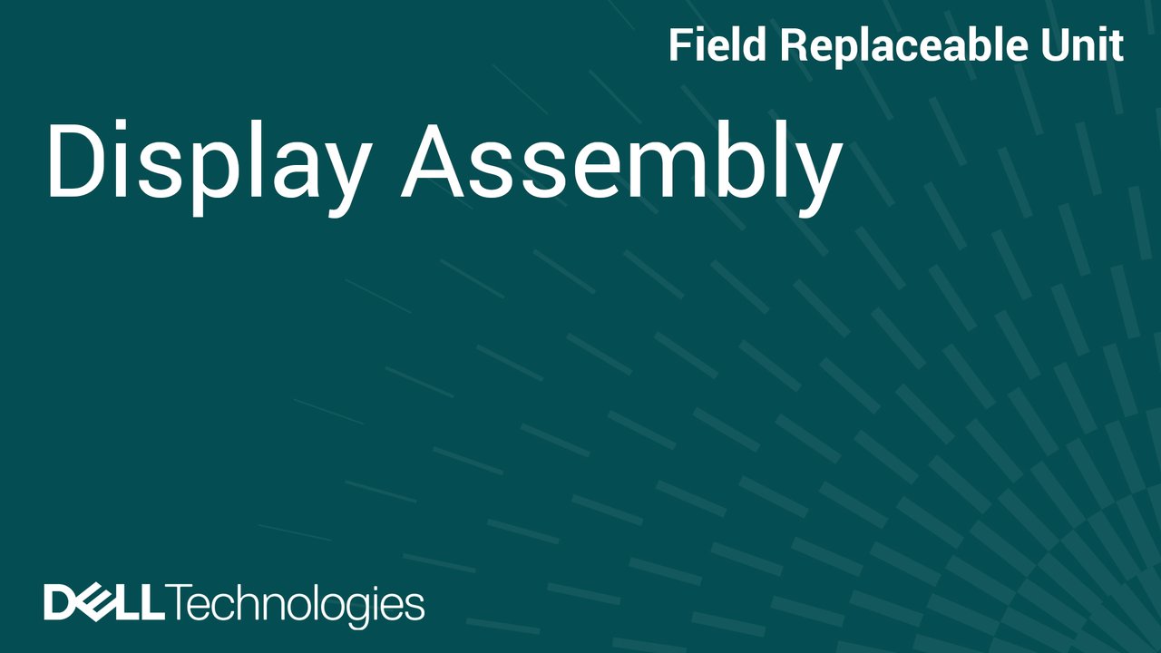 How to Replace Display assembly in Dell Chromebook 14 CC14260