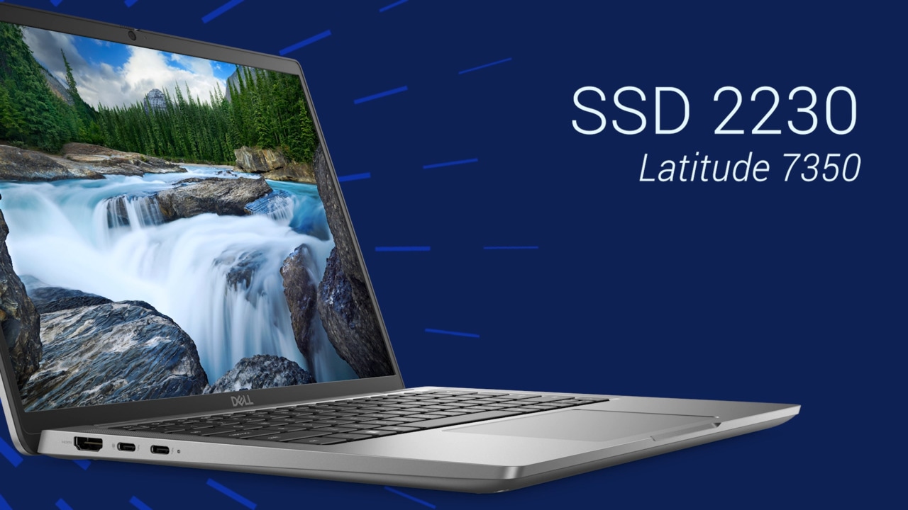 How to replace an SSD 2230 on Latitude 7350