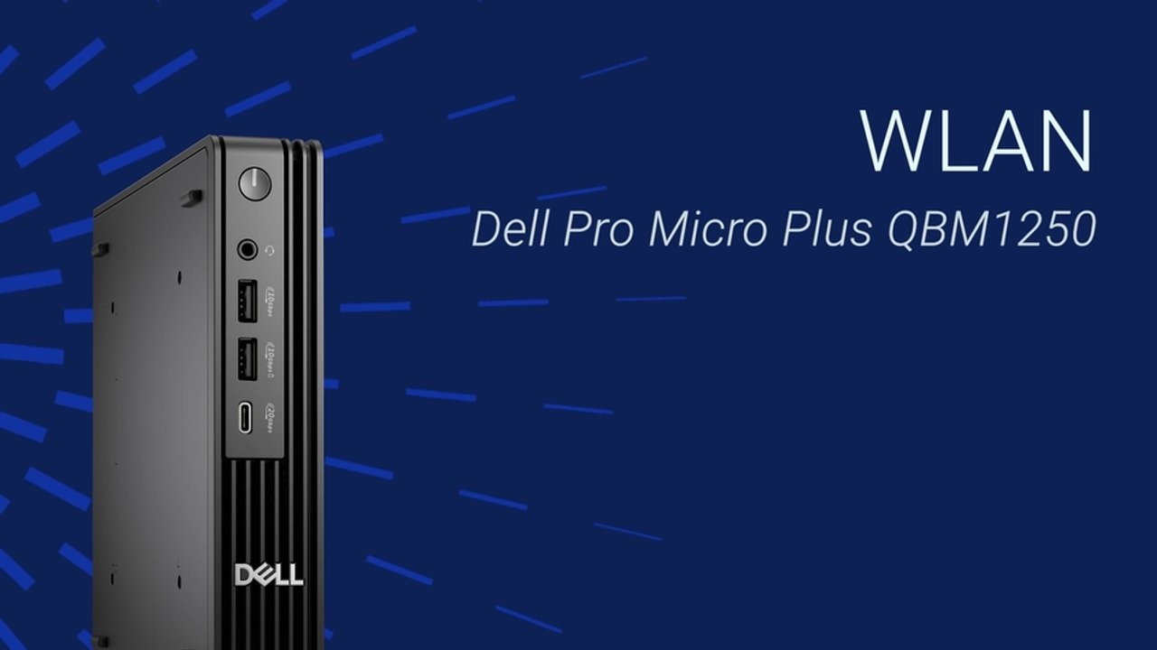 Remplacement de la carte WLAN sur un ordinateur Dell Pro Micro Plus QBM1250