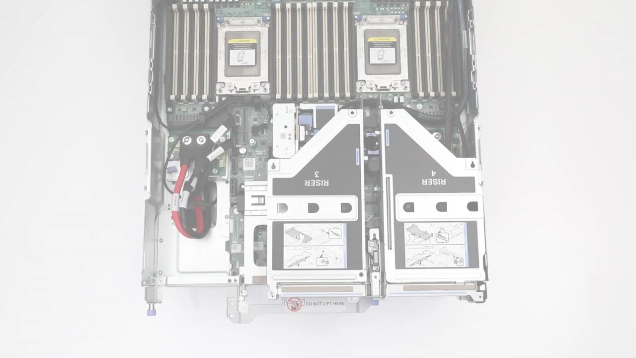 How to replace Riser 1 for PowerEdge XE8545