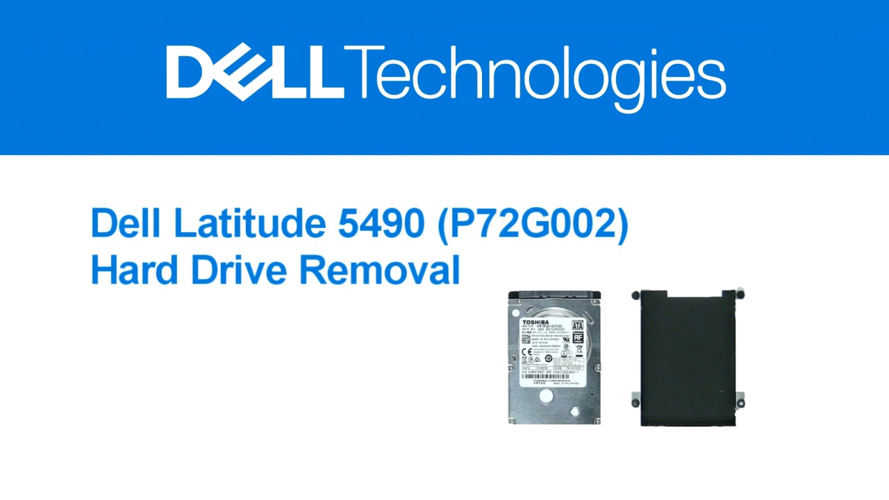 How to replace the Hard Drive in your Dell LATITUDE 5490