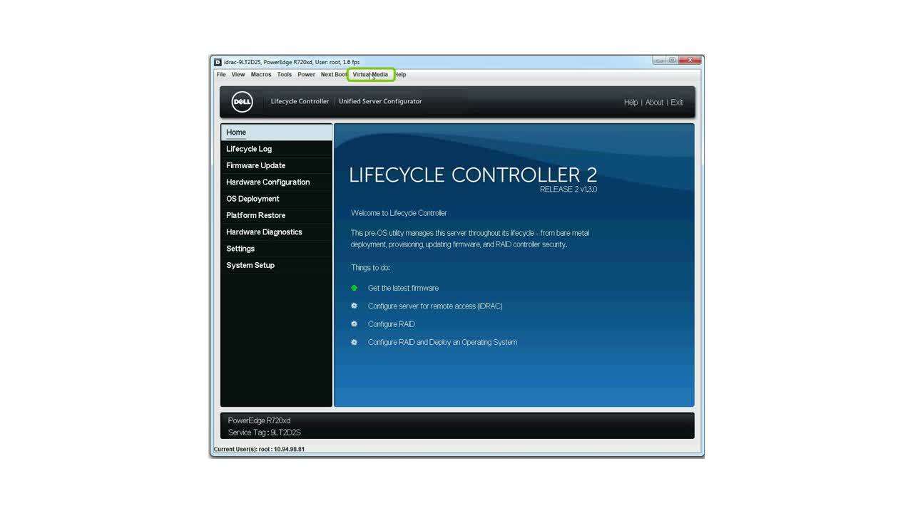 How to Install OS using Lifecycle Controller Unattended Installation mode using USB Drive