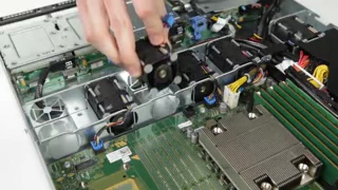 How to Replace Fan on a PowerEdge R320