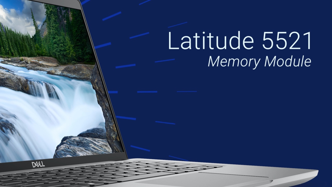 Remplacement du module de mémoire sur le système Latitude 5521