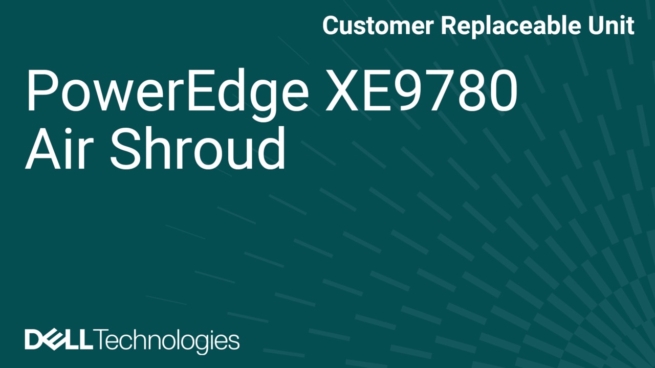 How to Replace Air shroud in XE9780