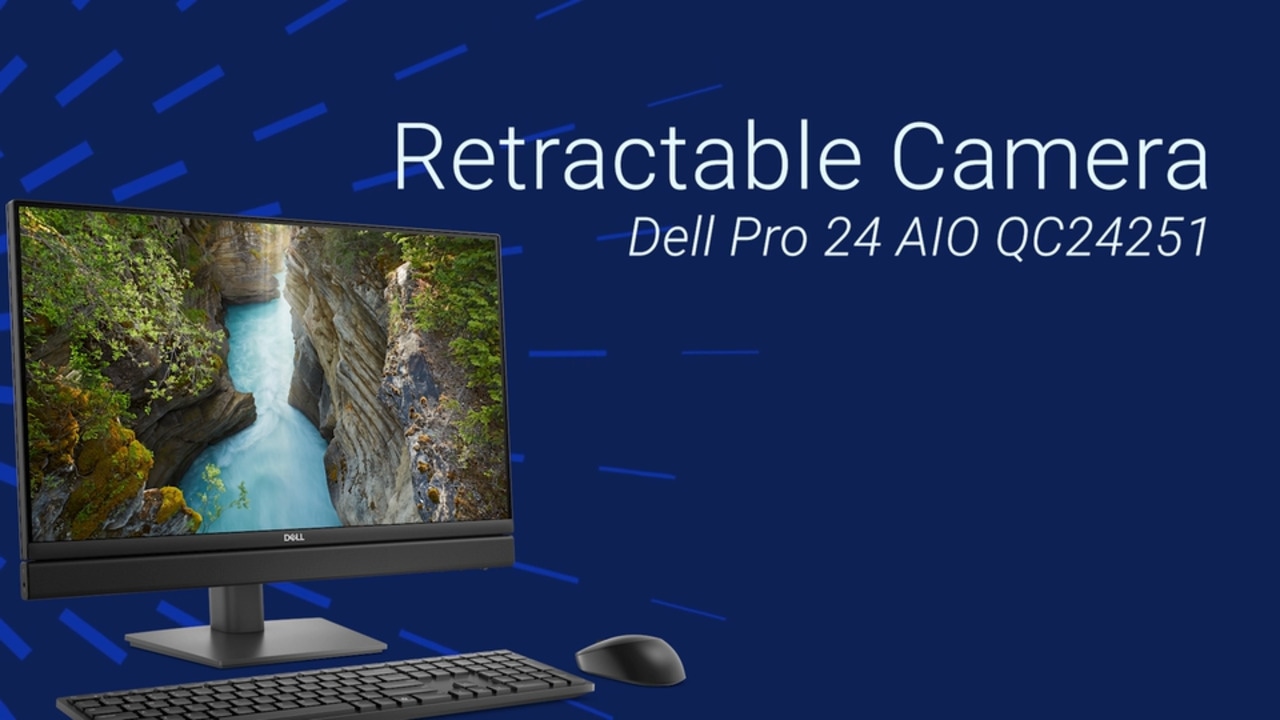 Comment remplacer la caméra rétractable sur un ordinateur Dell Pro 24 AIO QC24251