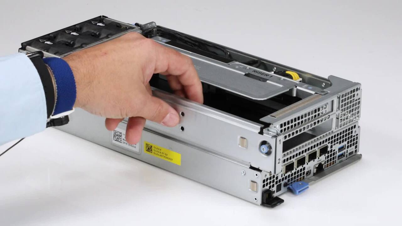 How to Replace PCI Cover for PowerEdge XR4520c