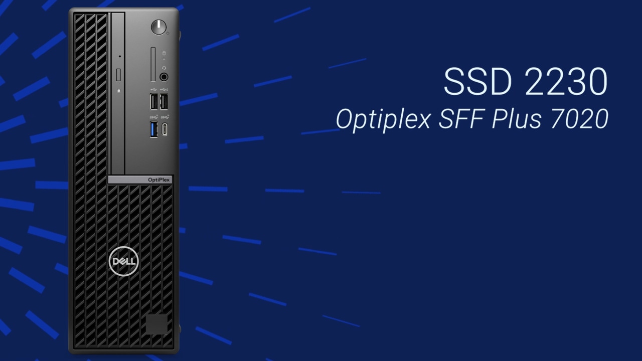 How to Replace the SSD 2230 on OptiPlex SFF Plus 7020