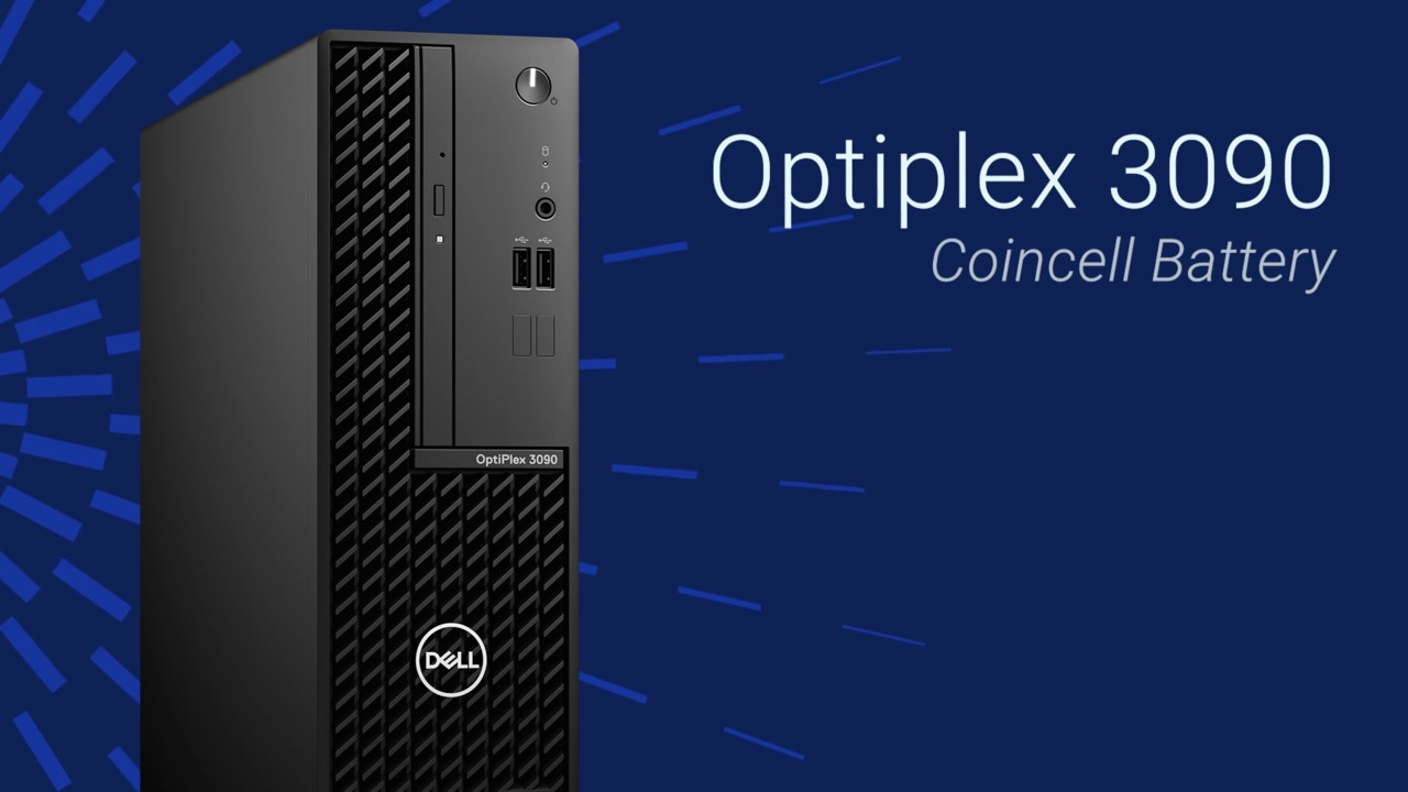 How to Replace the Coin Cell on OptiPlex 3090 SFF