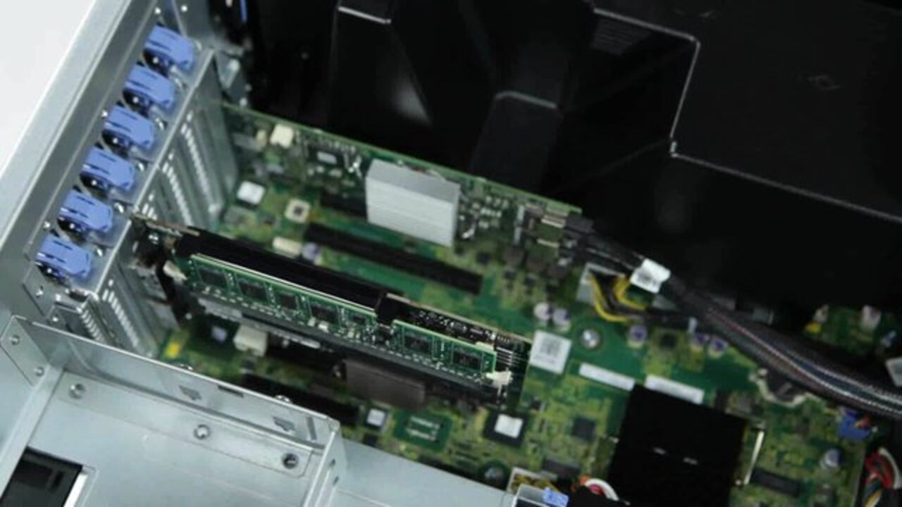 How to Replace the PCI Card on PowerEdge T420