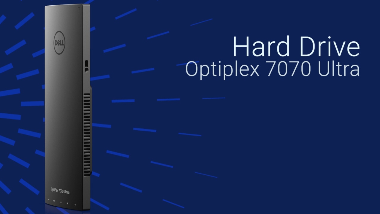 How to Replace the Hard Drive on OptiPlex 7070 Ultra
