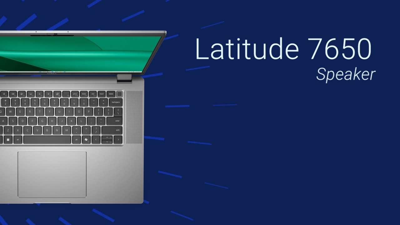 How to Replace the Speaker on Latitude 7650