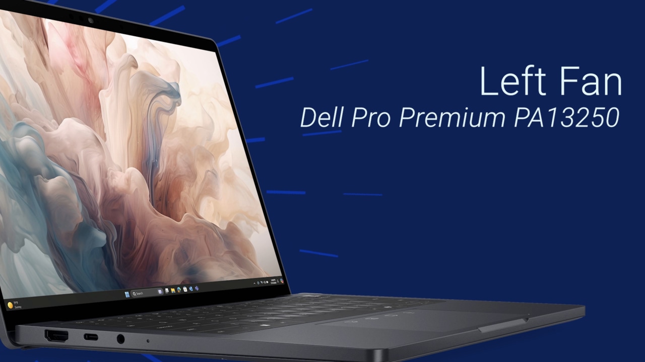 How to Replace the Left Fan on Dell Pro Premium PA13250