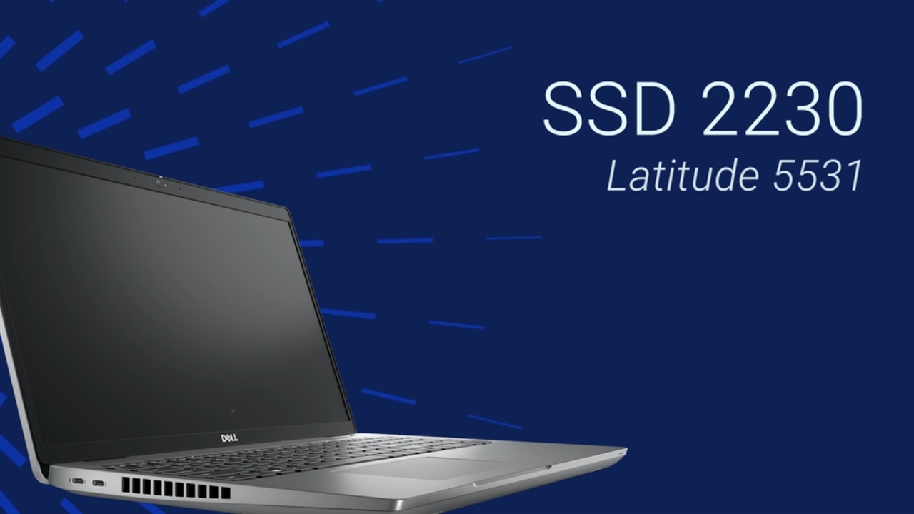 How to Replace the SSD 2230 on Latitude 5531