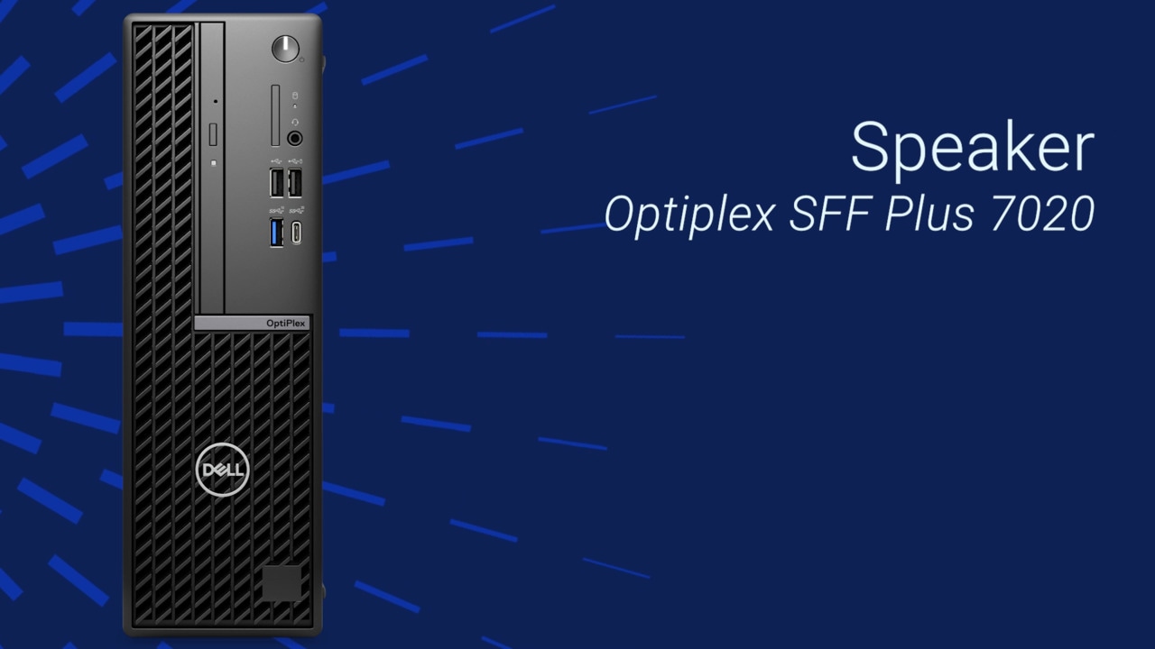 How to Replace the Speaker on OptiPlex SFF Plus 7020
