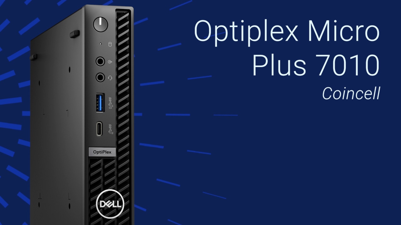 Sådan udskiftes cellebatteriet på OptiPlex Micro Plus 7010