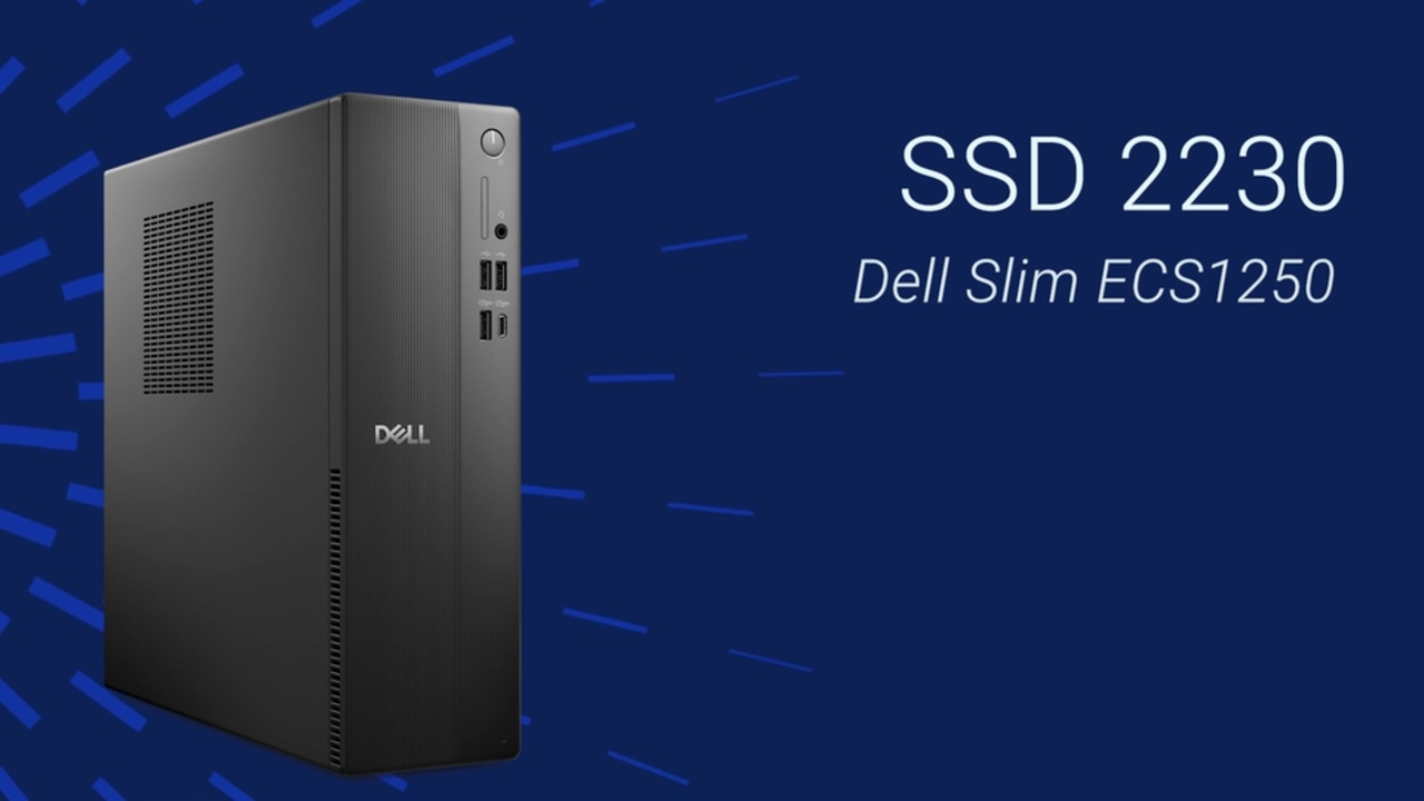 Comment remplacer le disque SSD 2230 sur un ordinateur Dell Slim ECS1250