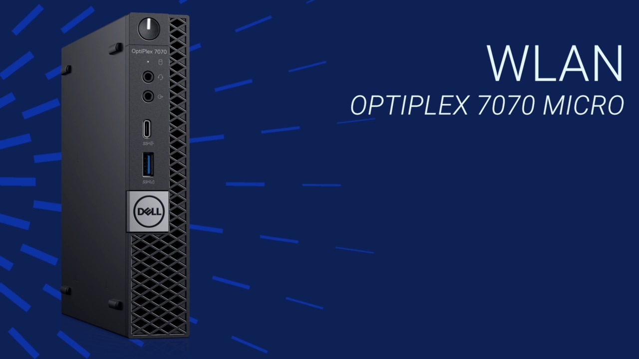 Anleitung zum Austauschen der WLAN-Karte auf dem OptiPlex 7070 Micro