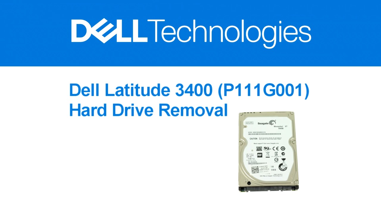 How to Remove Latitude 3400 Hard Drive