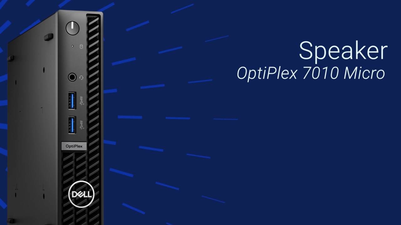 Jak wymienić głośnik w komputerze OptiPlex 7010 Micro