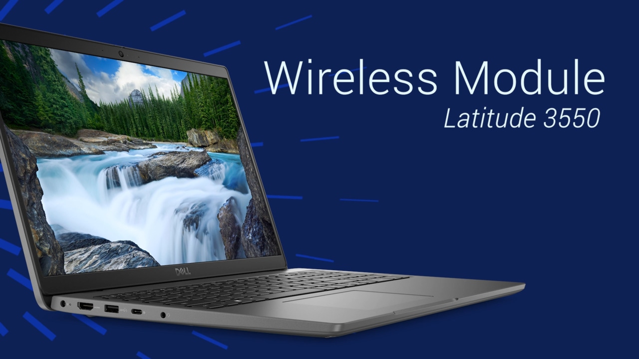 Як замінити бездротовий модуль на Latitude 3550