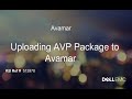 Avamar: Uploading AVP Package to Avamar