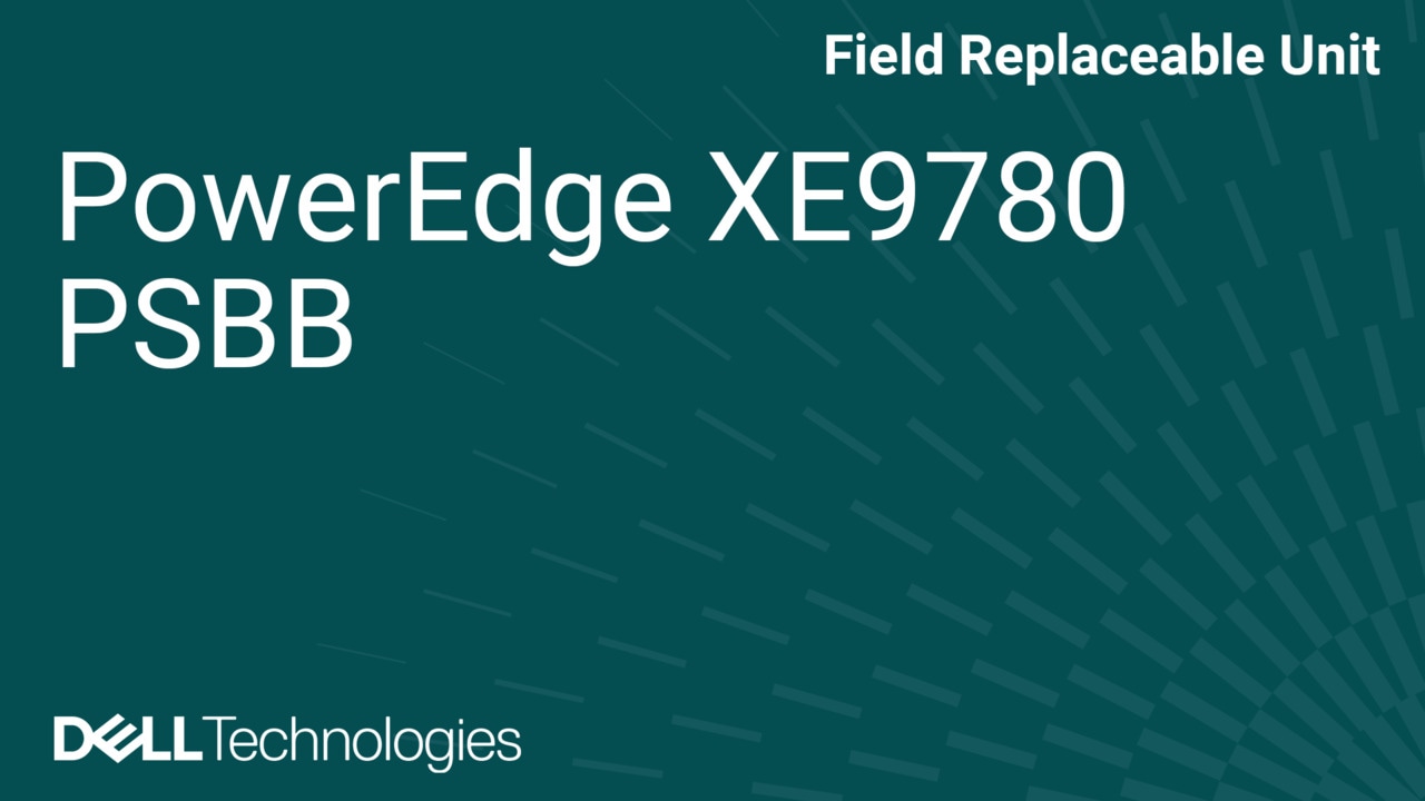 How to Replace PSBB in XE9780