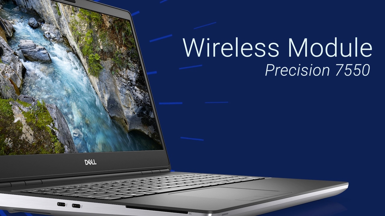 How to Replace the WLAN on Precision 7550
