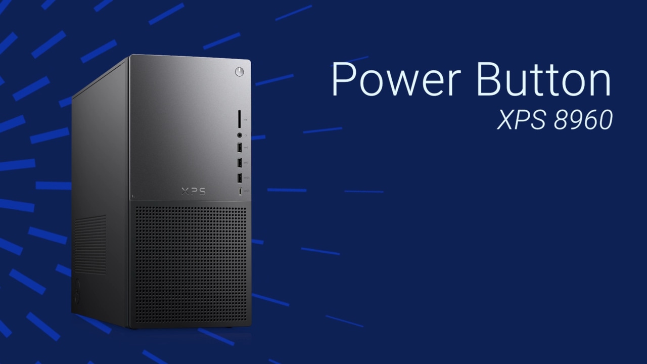 XPS 8960:n virtapainikkeen asentaminen