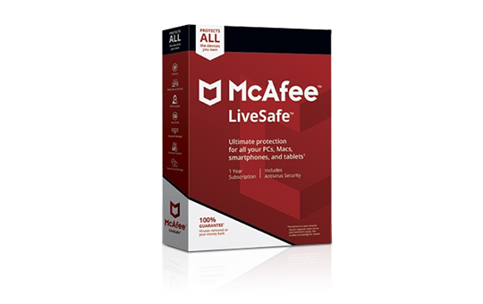 mcafee livesafe internet security activation code