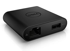 Dell Adaptor USB-C to HDMI/VGA/Ethernet/USB 3.0