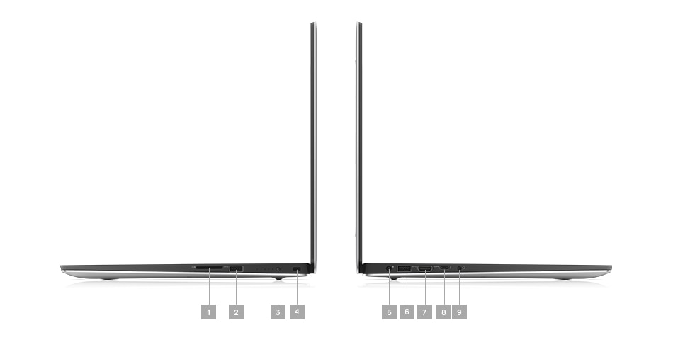 Precision 15 5530 laptop - Ports & Slots