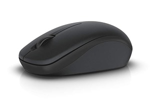 Dell WM123 Wireless Optical Mouse (Black)