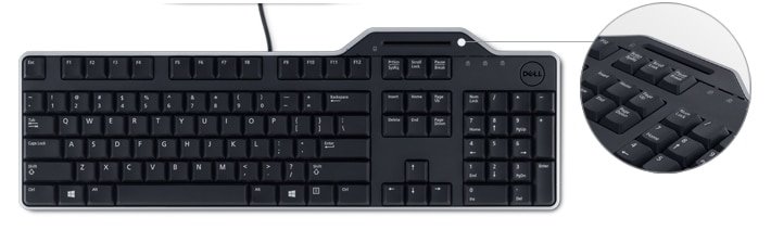 Dell Keyboard - Smartcard USB