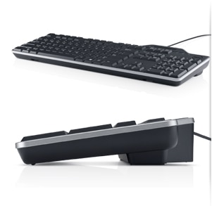 Clavier USB ergonomique multimédia noir mince Dell AlienWARE 40 CM0 H9Y23  SK-816