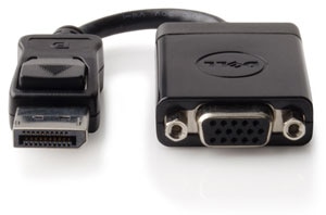Adapter converts DisplayPort to VGA