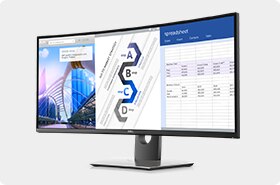 Dell Canvas – Prohnutý monitor Dell UltraSharp 34