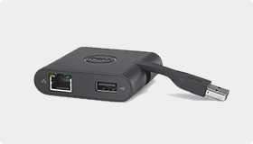 Latitude 5285 2-in-1 - Dell Adapter | USB-C to HDMI/VGA/Ethernet/USB 3.0