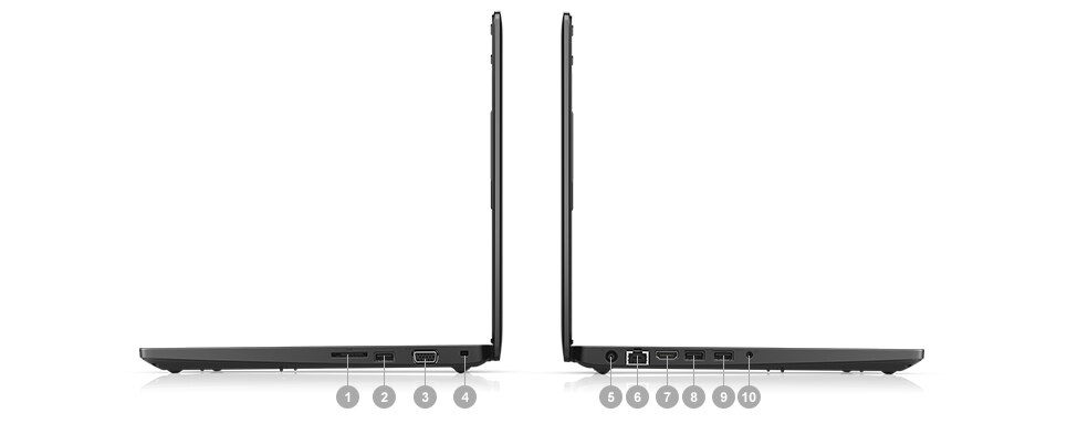 Latitude 3480 - Ports & Slots