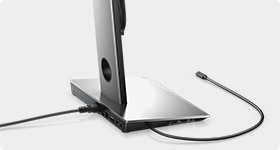 Flexible docking options - Dell Dock with Monitor Stand DS1000