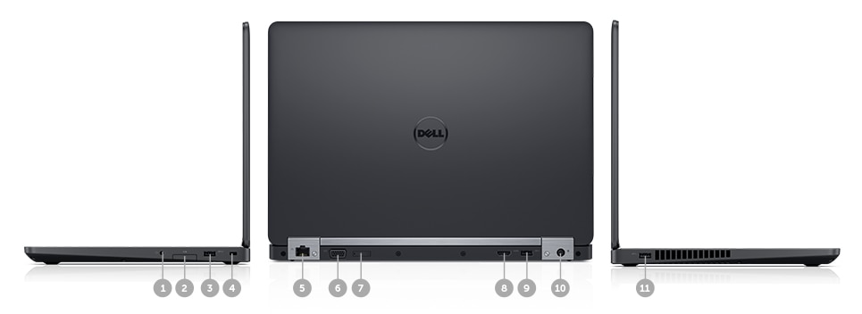 Dell Latitude E5470 Core™ i7-6820HQ RAM 16GB SSD 256GB MH 14 inch FHD